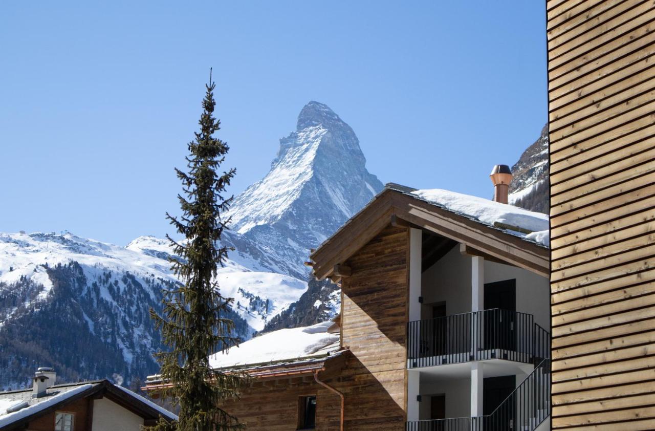 Village Apartment With Matterhorn View Zermatt Eksteriør billede